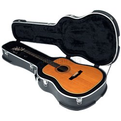 RockCase - Premium Line - Acoustic Guitar ABS Case, curved - Silver, 4 pcs. 2