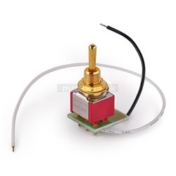 MEC Mini Toggle Switch Assembly for Warwick Streamer Jazzman - Gold