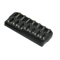 Hipshot Fixed Guitar Bridge for 7-String, .175 / 4.5 mm - Black