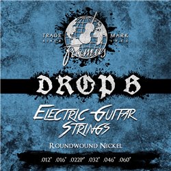 Framus Blue Label - Electric Guitar String Set, Drop Bb and A, .012-.060