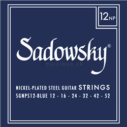 Sadowsky Blue Label Guitar String Set, Nickel Plated Steel - 012-052