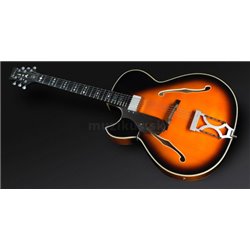 Framus Masterbuilt AZ 10, Lefthand, 1 Pickup -  Vintage Sunburst Transparent High Polish