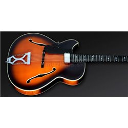 Framus Masterbuilt AZ 10, Lefthand, 1 Pickup -  Vintage Sunburst Transparent High Polish 2