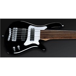 Warwick Masterbuilt Steve Bailey Signature, 6-String, Fretless - Solid Black High Polish 2