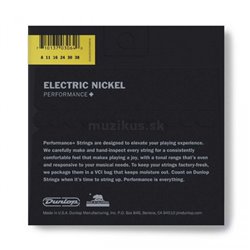 Dunlop Electric Nickel - DEN0838 - Electric Guitar String Set, Extra Light, .008-.038 2