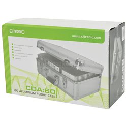 Citronic CDA-60 Hliníkový přepravní kufr na CD 2