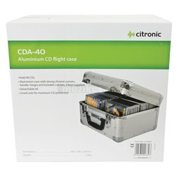 Citronic CDA-40 Hliníkový přepravní kufr na CD 2