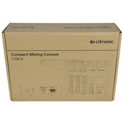 Citronic CSM-4 Mixážní pult s USB a Bluetooth 2