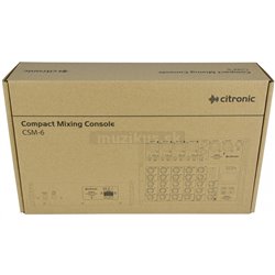 Citronic CSM-6 Mixážní pult s USB a Bluetooth 2