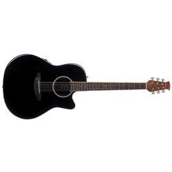 Applause E – akustická kytara AB24II Mid Cutaway Black Satin AB24-5S