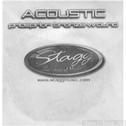 Stagg PBW-047, struna "E", fosfor-bronz, 12ks