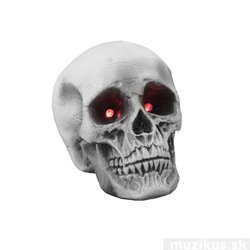 Halloween lebka, 21x15x15 s LED 2