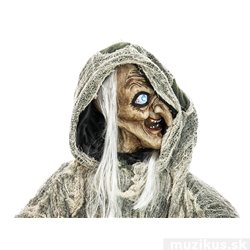 Halloween čarodějnice s bradavicí, animovaná, 175cm 2