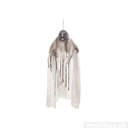 Halloween čarodějnice bílá, 170cm