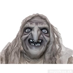 Halloween čarodějnice bílá, 170cm 2