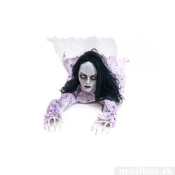 Halloween figurína plazící se dívky, 150cm