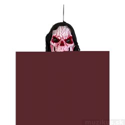 Halloween krvavá lebka, 80 cm