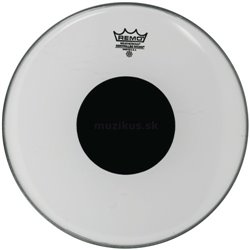 REMO 12&quot Controlled Sound Smooth White Black Dot