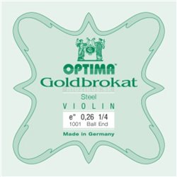Optima Optima struny na husle Goldbrokat husle E 0,28 S x-hart