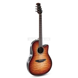 Ovation E – akustická kytara Celebrity Standard Plus Mid Cutaway Cognac Burst Gloss CS24X-7C