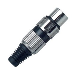 PROEL XLR3FVPROBK - XLR KABELOVÁ SAMICE