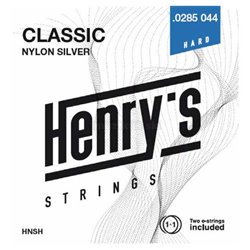 HENRY'S STRINGS HNSH Classic Nylon Silver - 0285“ - 044“