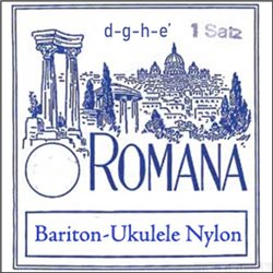 Romana Romana struny pro Ukulele Bariton Ukulele Sada 