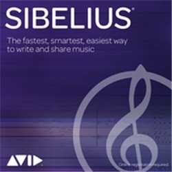 Avid Sibelius - základní verze, roční předplatné