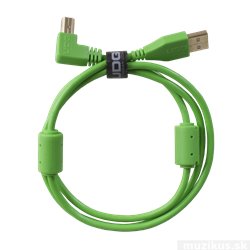 UDG Ultimate Audio Cable USB 2.0 A-B Green Angled 1m