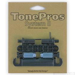 TonePros LPM02 - Bridge and Tailpiece Set - Black