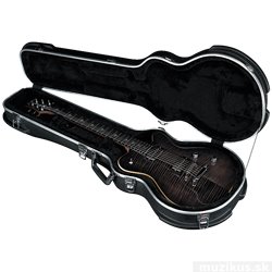 RockCase - Premium Line - LP-Style Electric Guitar ABS Case, curved - Black