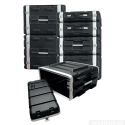 ABS RockCase RCABS24102B - ABS Rack Case 2 Units/ 19