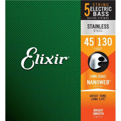 Elixir Super Light .040-.095 - Bass strings-Electric Nano-Web