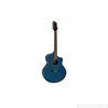 Dimavery STW-50, elektroakustická kytara typu Mini Jumbo, modrá