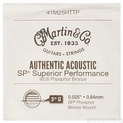MARTIN Authentic SP Single 92/8 Phosphor Bronze .025