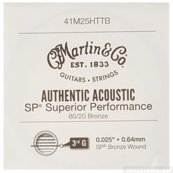 MARTIN Authentic SP Single 80/20 Bronze .025