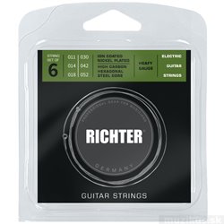 RICHTER Electric Guitar Strings Ion Coated, Heavy 11-52