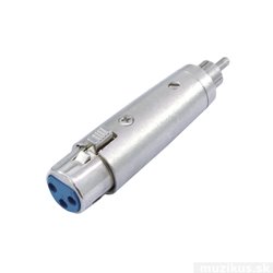 OMNITRONIC Adapter RCA(M)/XLR(F)