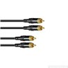 Sommer cable Onyx 2x2 RCA cable 2x 0,25 mm, 1 m 