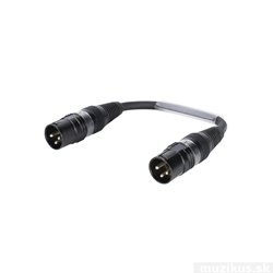 SOMMER CABLE Adaptercable XLR(M)/XLR(M) 0.15m bk