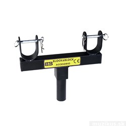 BLOCK AND BLOCK AM3502 fixed support for truss insertion 35mm male