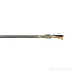 Kabel datový stíněný LiYCY 8x0.14 qmm, role 25m