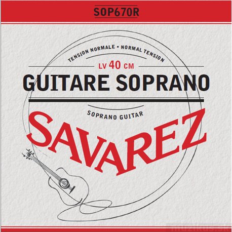 Savarez SOPRANO GUITAR NORMAL TENSION E-6