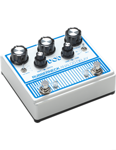 DIGITECH Effect Pedal, DOD, Rubber Neck, Double Wide Analog Delay 2