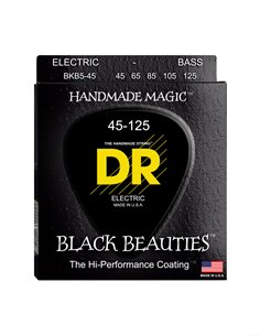 DR Strings Black Beauties BKB5-45
