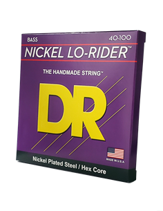 DR Strings Nickel Lo-Rider NLH-40 2