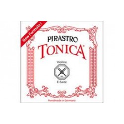 Pirastro VIOLIN TONICA D    SYNTHETIC/SILVER MITTEL ENVELOPE