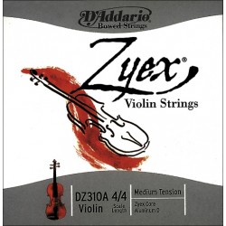 D'Addario struny pro husle Zyex - Medium DZ312