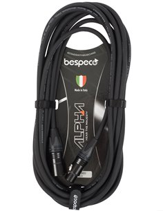 BESPECO Alpha Microphone Cable Neutrik  XLR M - XLR F 6 m