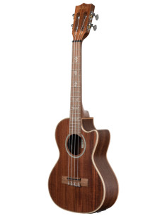 KALA KA-SA-TE-C - All Solid Acacia Tenor Ukulele, with Cutaway, EQ and Case (UC-T) 2